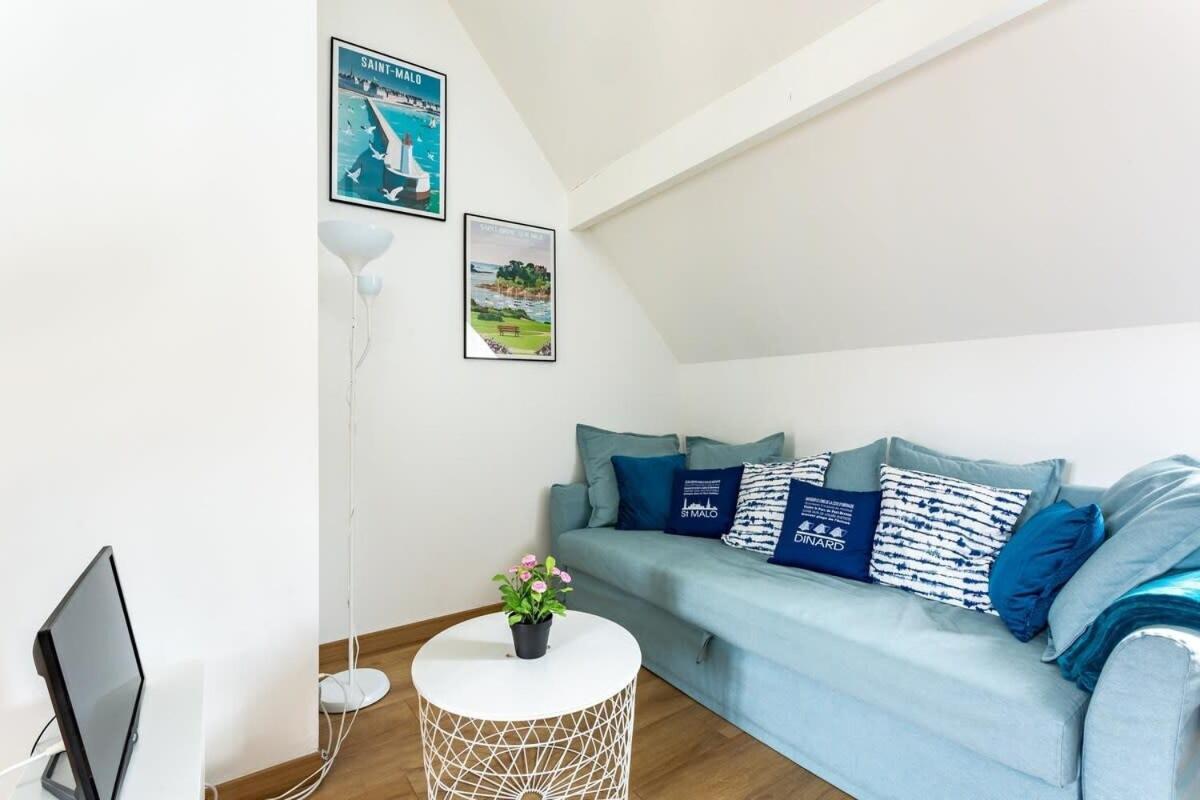Le Petit Pastel - Joli Duplex - Proche De La Plage Saint-Malo Exterior foto